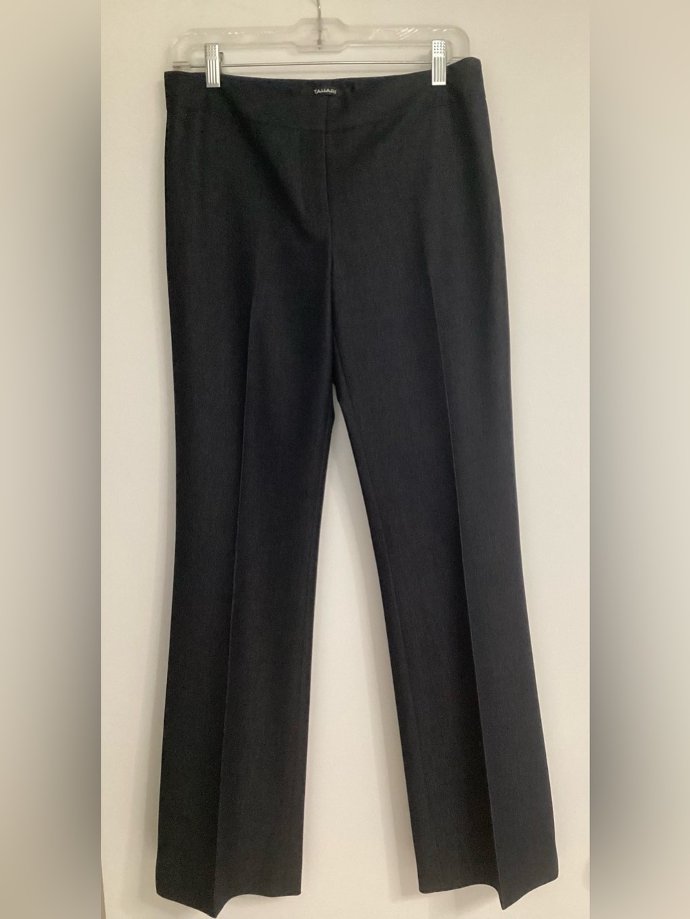 Tahari Navy Dress Pants with Clean Front